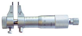 Микрометър за вътрешно мерене с обли челюсти